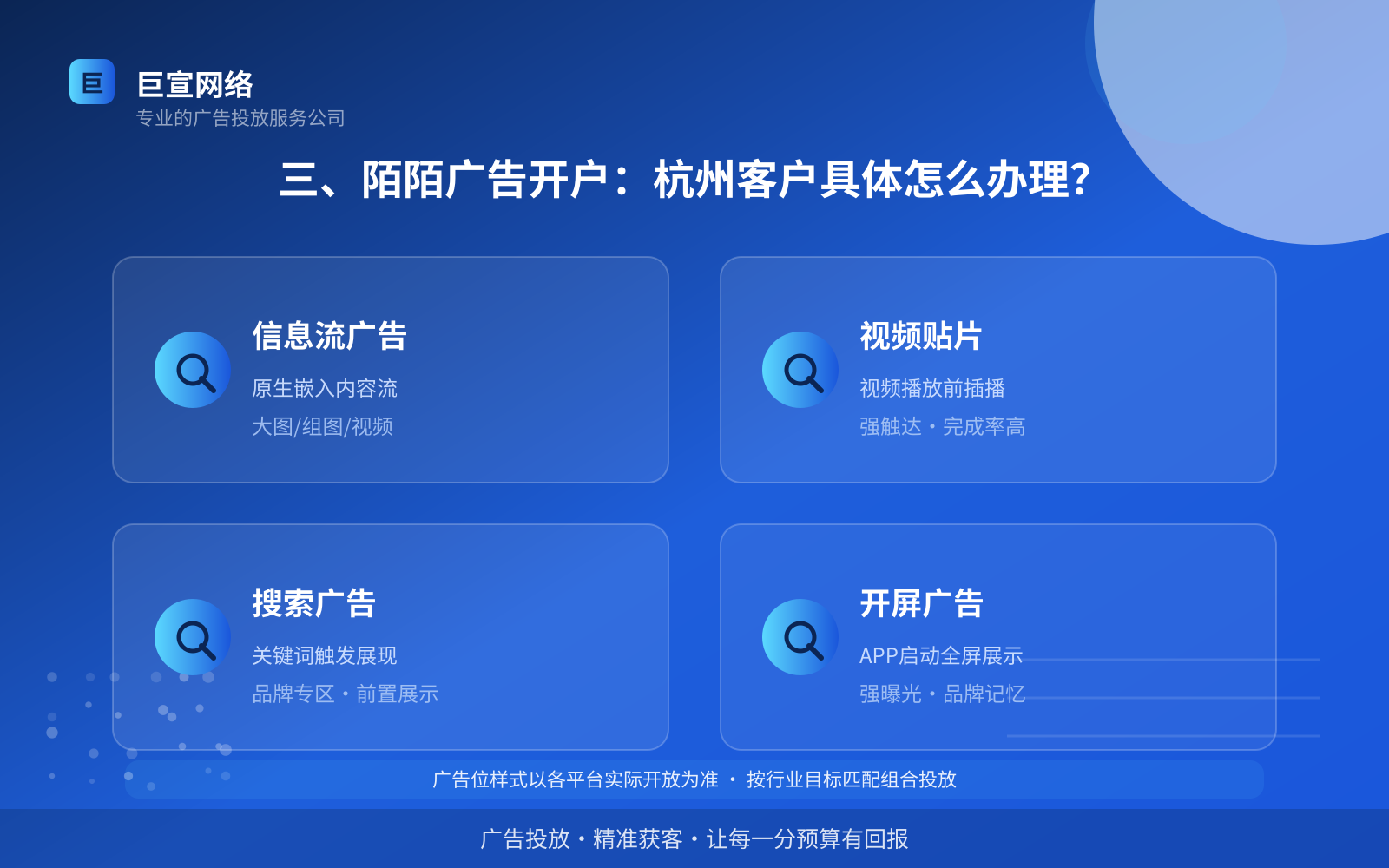 三、陌陌广告开户：杭州客户具体怎么办理？（开户流程图解）