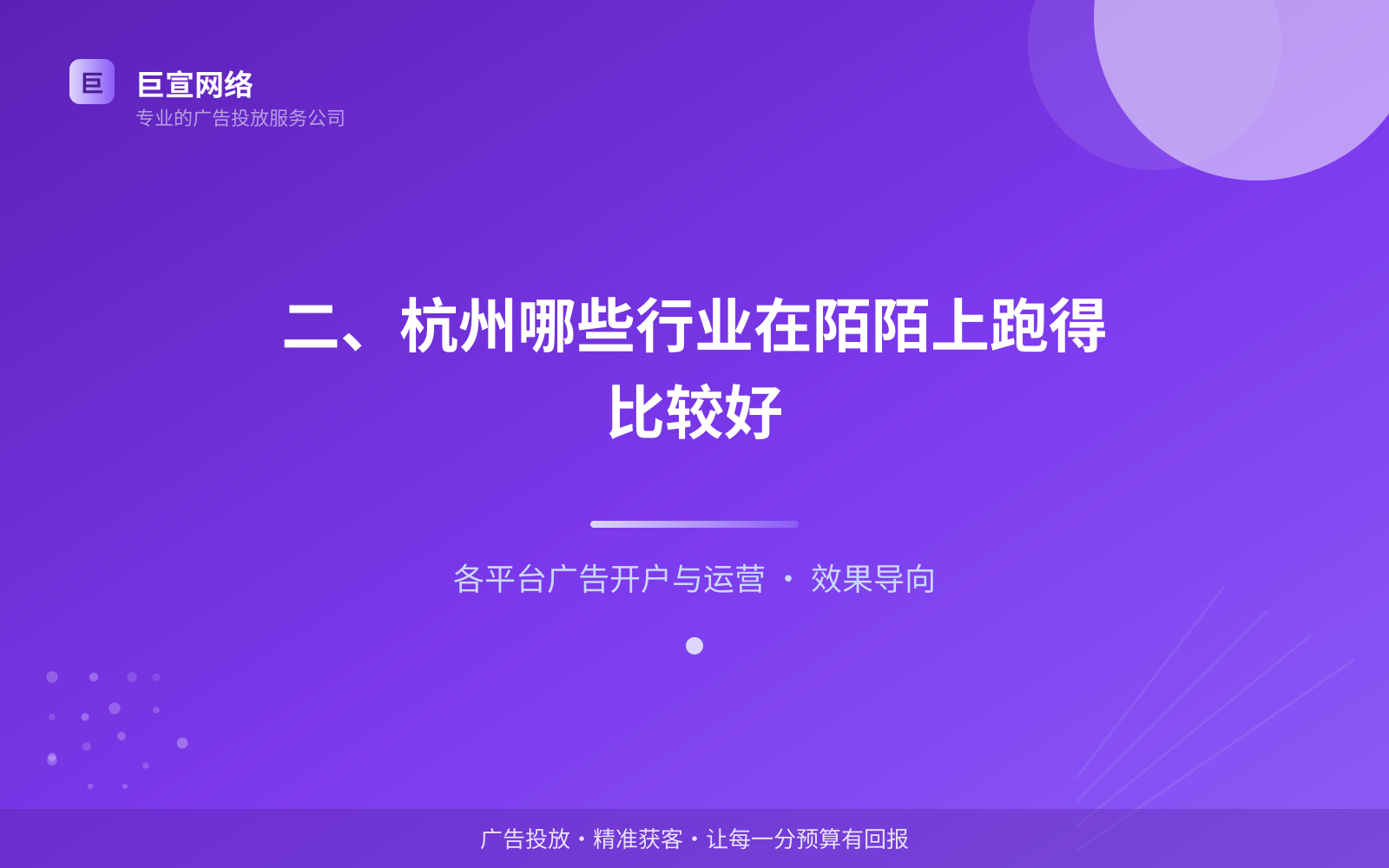 二、杭州哪些行业在陌陌上跑得比较好（费用与预算参考）