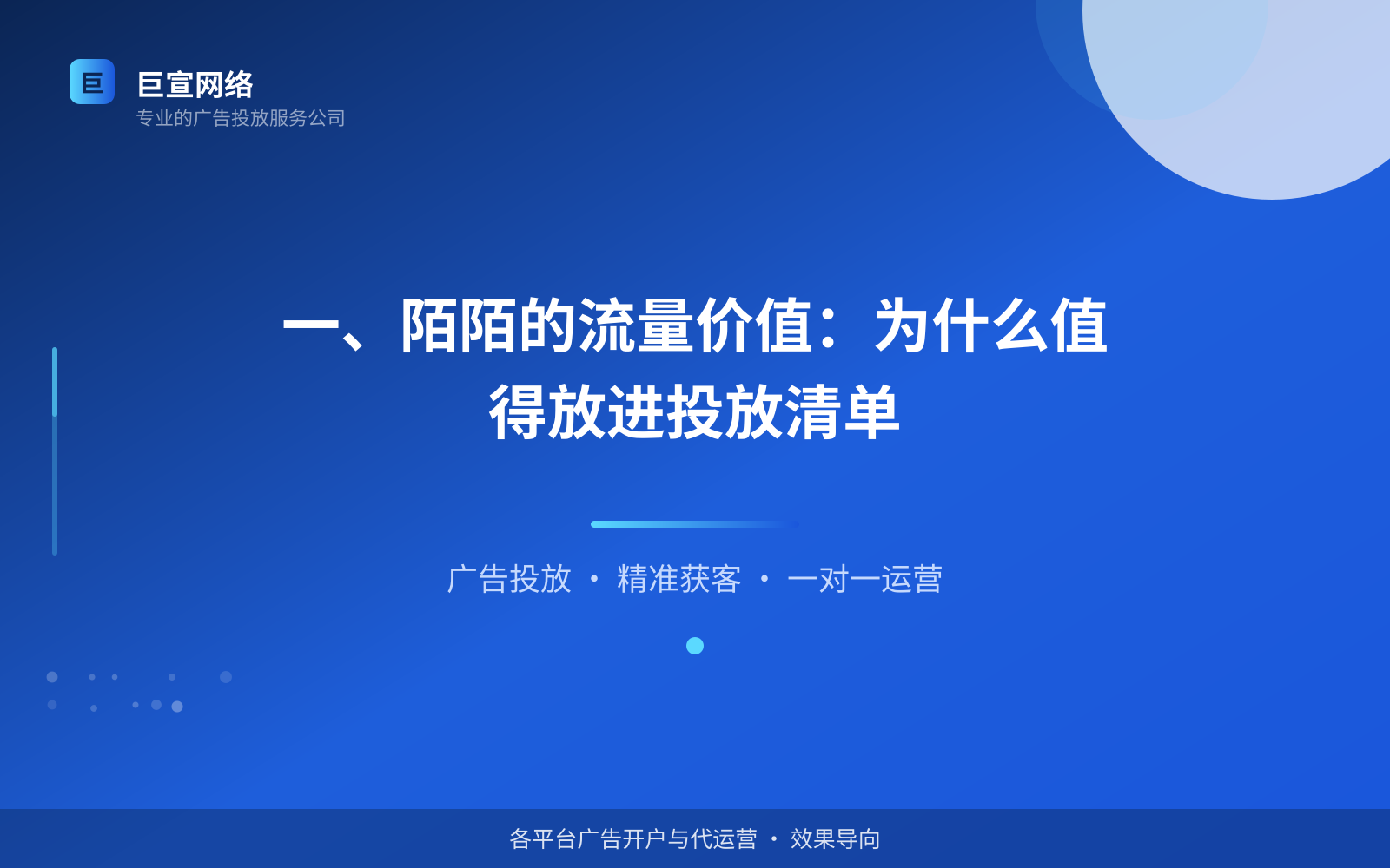 一、陌陌的流量价值:为什么值得放进投放清单(投放总览) 陌陌广告投放找谁?
