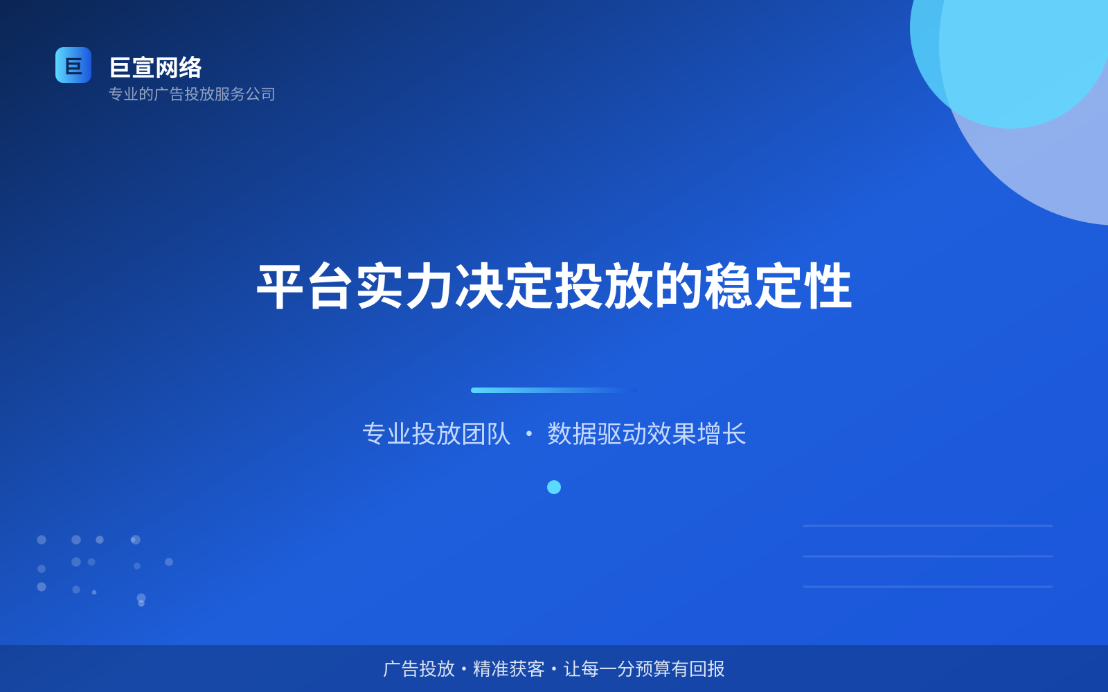 平台实力决定投放的稳定性（投放方式对比）
