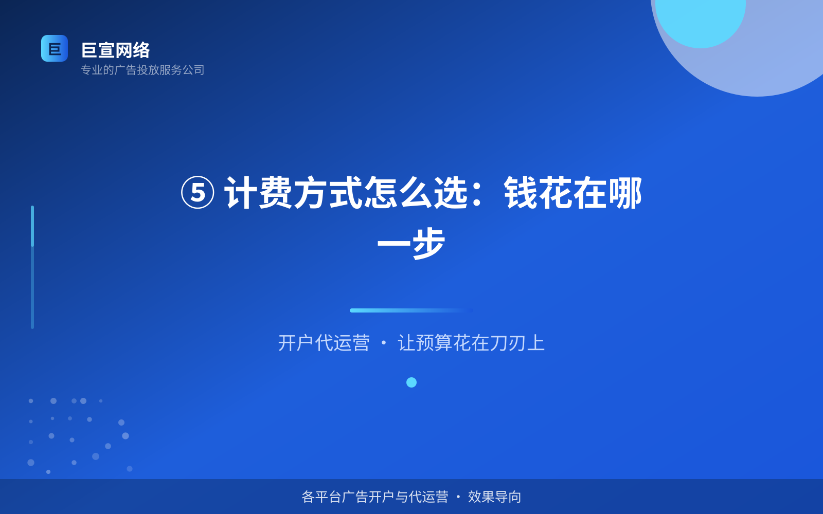 ⑤ 计费方式怎么选：钱花在哪一步（开户流程图解）