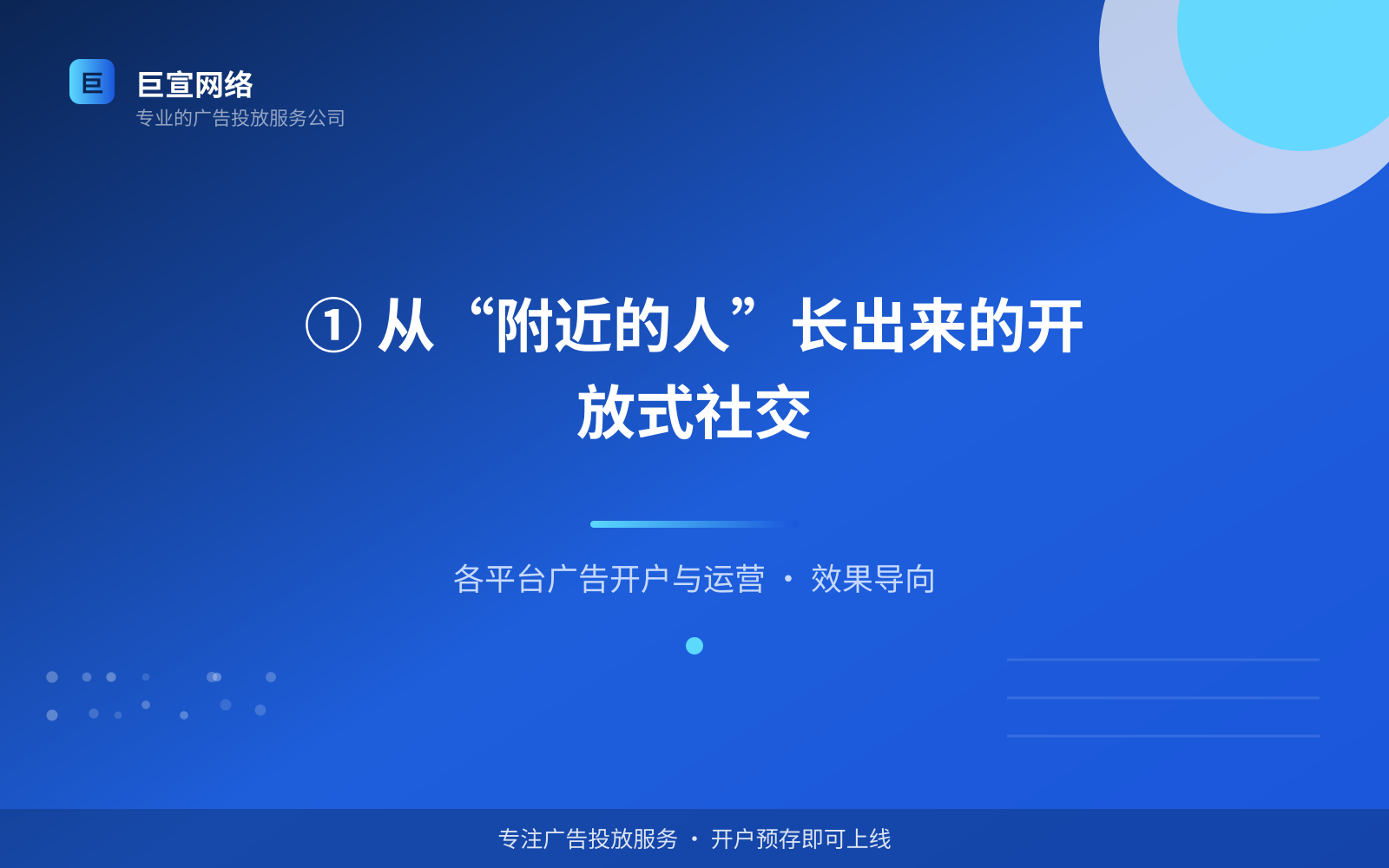 ① 从“附近的人”长出来的开放式社交(服务内容介绍) ① 从“附近的人”长出来的开放式社交(服务内容介绍)